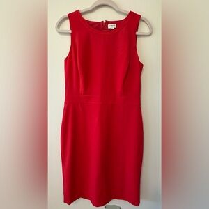 J. Crew Vibrant Red Mini Dress